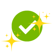 Illustration av en check-bock som symboliserar slutsatserna vi har dragit kring Trustly