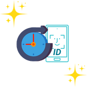 En klocka för att illustrera framtiden för casinon med BankID